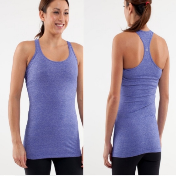 lululemon athletica Tops - Lululemon Cool Racerback Heathered Tank Top 4